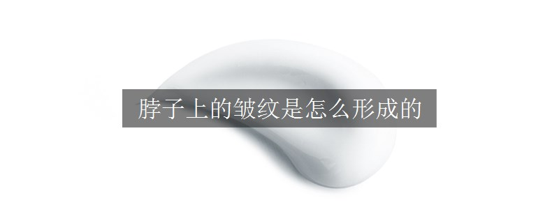 脖子上的皺紋是怎么形成的