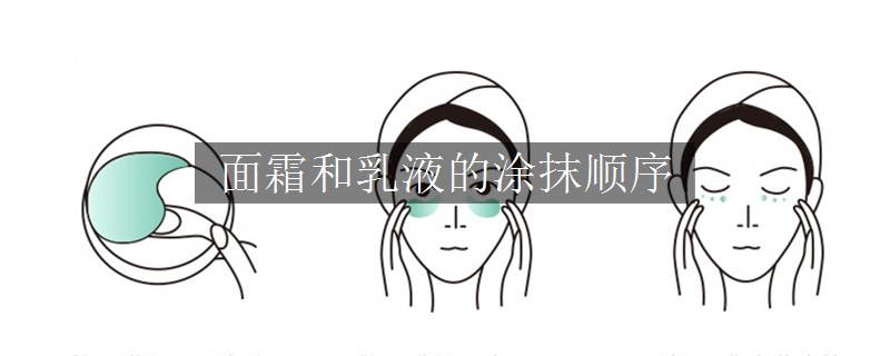 面霜和乳液的涂抹順序