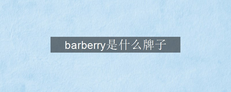 barberry是什么牌子