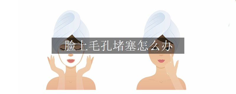 臉上毛孔堵塞怎么辦