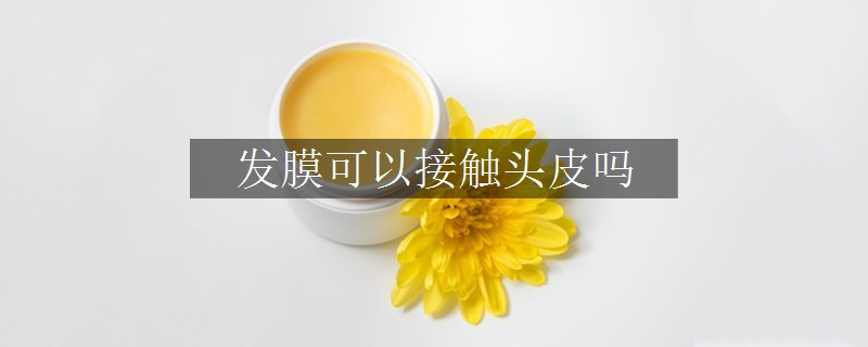 發(fā)膜可以接觸頭皮嗎